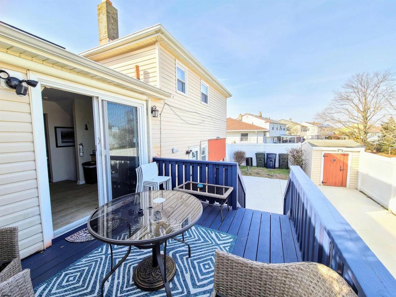 Stylish Cozy Quiet Family Retreat And Romantic Getaway Sleeps Up To 7 With Fast Wifi, Free Parking, Work Station, Alexa Enabled, Fenced In Backyard For Pets Grill Party Patio, Porch, Beach, Canal, Stadium,Boardwalk Restaurants, And Much More! Atlantic City Extérieur photo